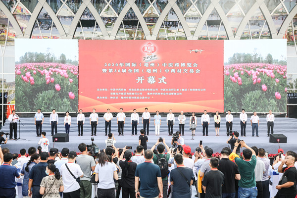 2020年国际（亳州）中医药博览会开幕